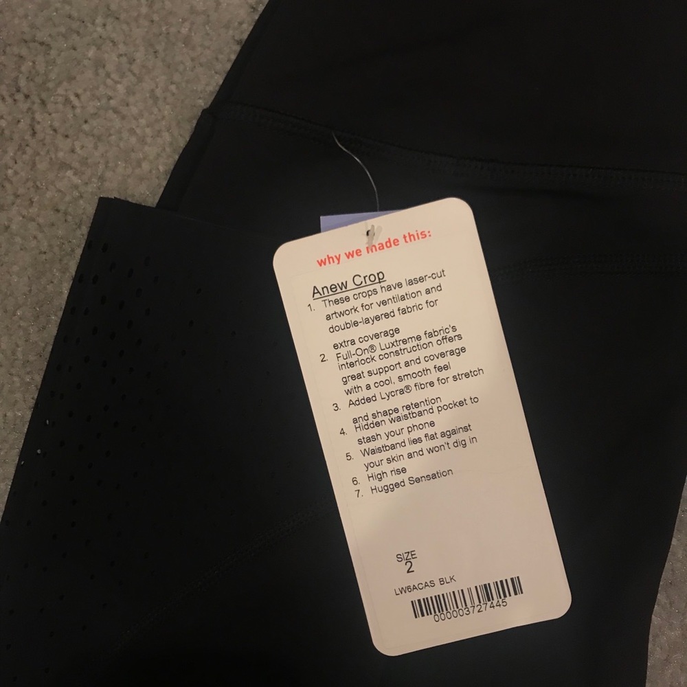 Lululemon Anew crop